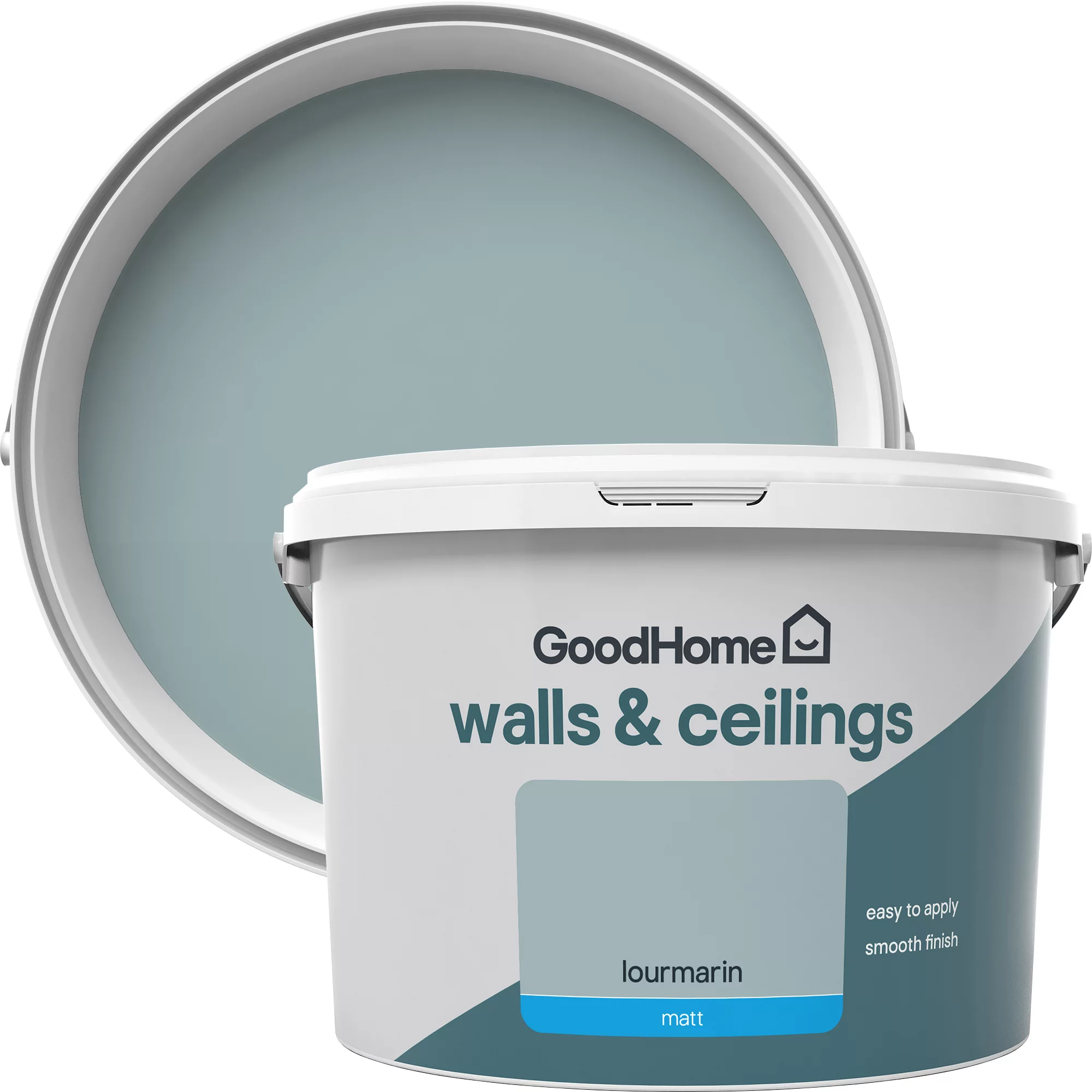 GoodHome Walls & Ceilings Lourmarin Matt Emulsion Paint, 2.5L 1 GoodHome Walls & Ceilings Lourmarin Matt Emulsion Paint, 2.5L