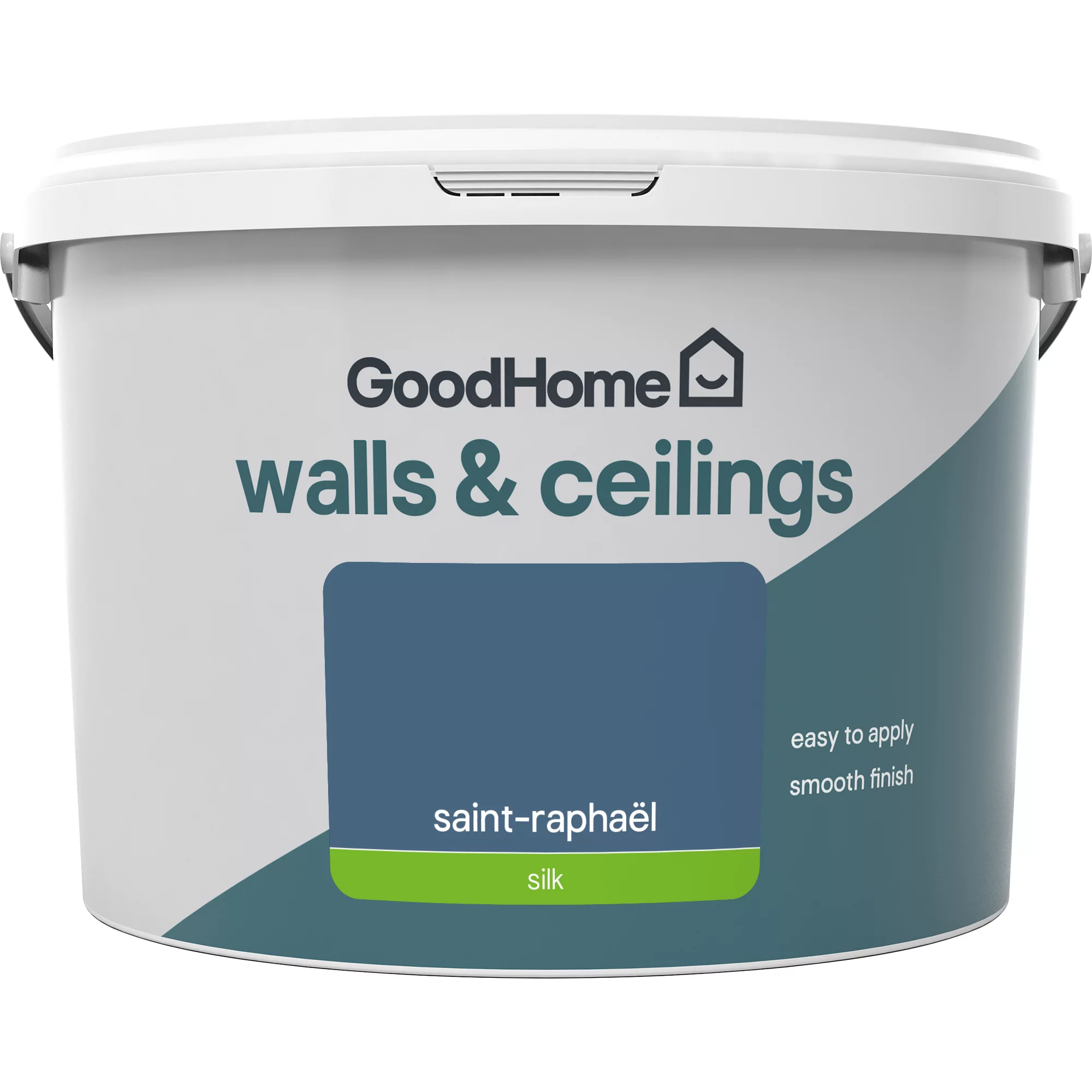 GoodHome Walls & Ceilings Saint-raphaël Silk Emulsion Paint, 2.5L 2 GoodHome Walls & Ceilings Saint-raphaël Silk Emulsion Paint, 2.5L - Image 2