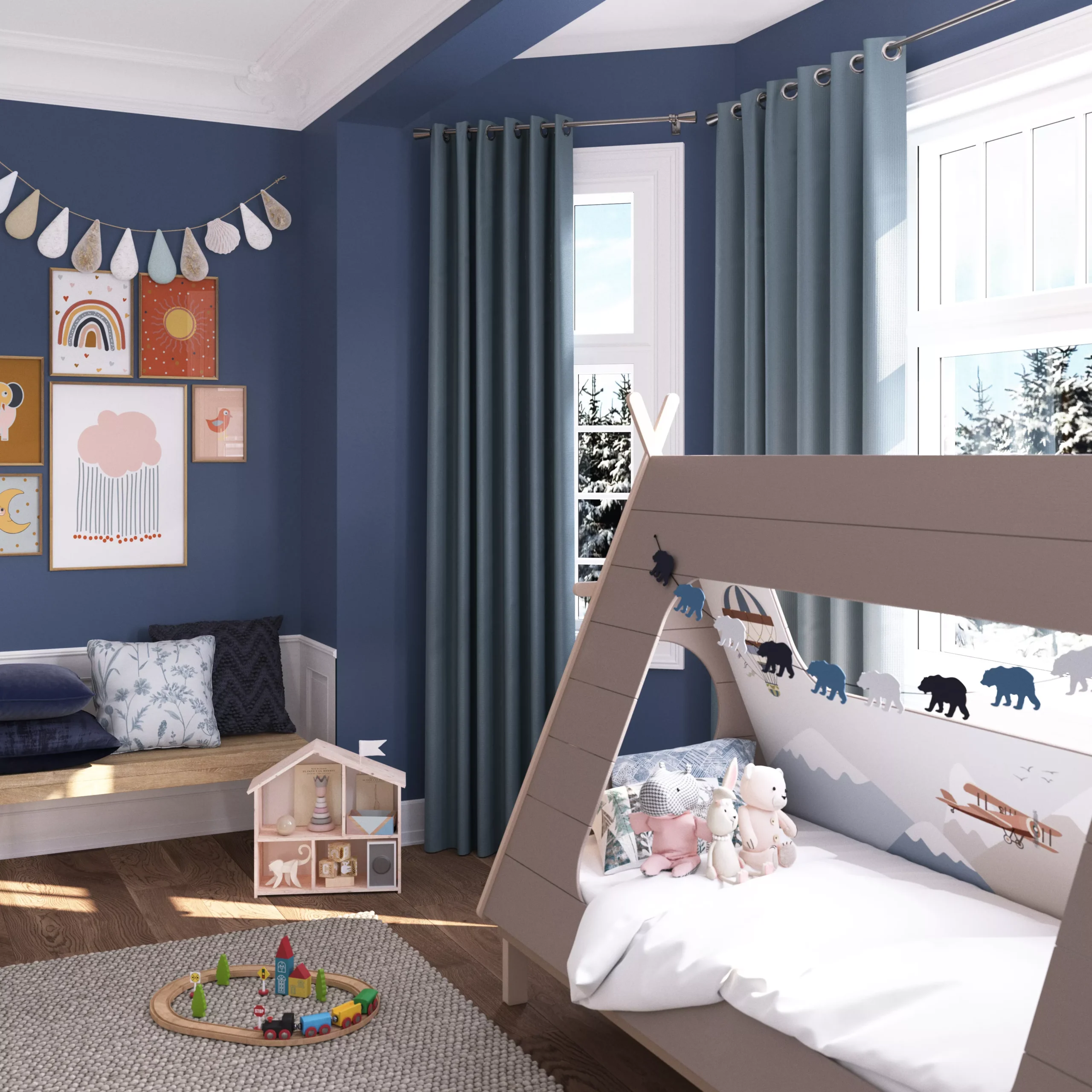 GoodHome Walls & Ceilings Saint-raphaël Silk Emulsion Paint, 2.5L 5 GoodHome Walls & Ceilings Saint-raphaël Silk Emulsion Paint, 2.5L - Image 5