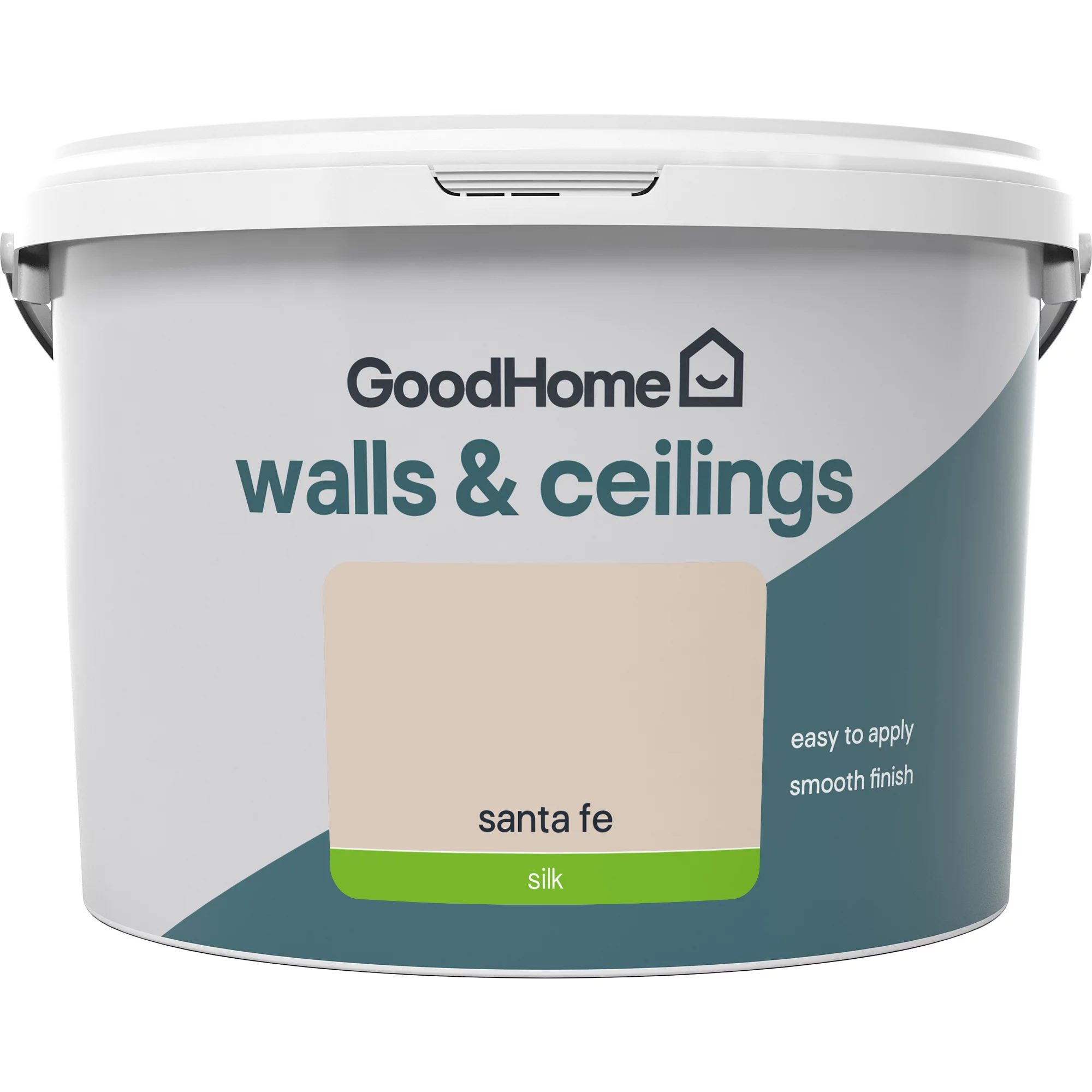 GoodHome Walls & Ceilings Santa Fe Silk Emulsion Paint, 2.5L 2 GoodHome Walls & Ceilings Santa Fe Silk Emulsion Paint, 2.5L - Image 2
