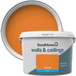 GoodHome Walls & Ceilings Valencia Matt Emulsion Paint, 2.5L