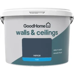 GoodHome Walls & Ceilings Vence Matt Emulsion Paint, 2.5L -Trade Point goodhome walls ceilings vence matt emulsion paint 2 5l3663602599692 02c