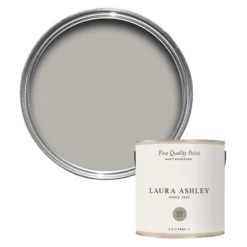 Laura Ashley Dark Dove Grey Matt Emulsion Paint, 2.5L