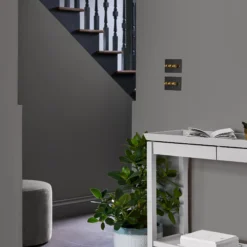 Laura Ashley Pale Charcoal Eggshell Emulsion Paint, 750ml -Trade Point laura ashley pale charcoal eggshell emulsion paint 750ml5011583473674 02i bq