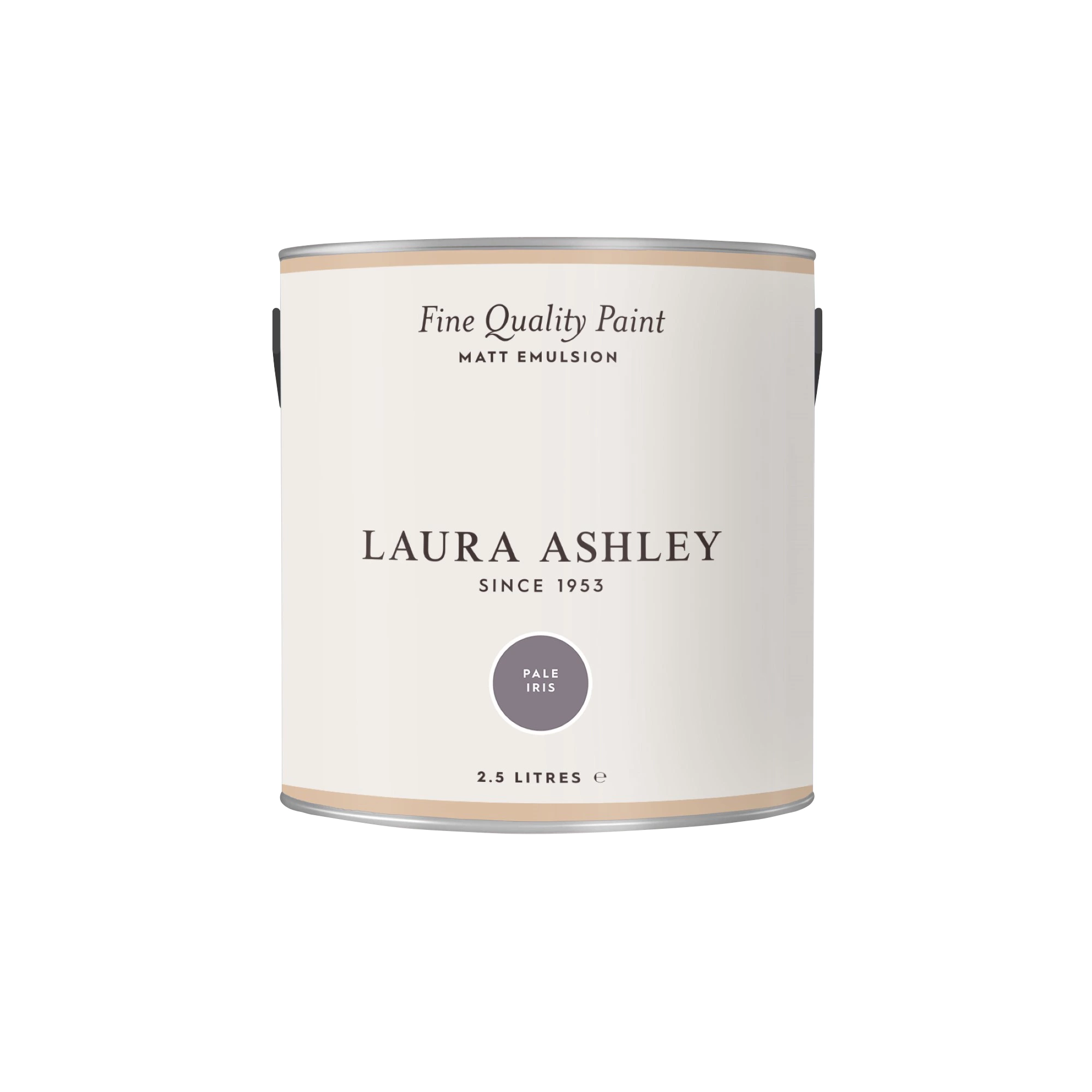 Laura Ashley Pale Iris Matt Emulsion Paint, 2.5L 4 Laura Ashley Pale Iris Matt Emulsion Paint, 2.5L - Image 4