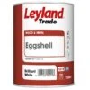 Leyland Trade Pure Brilliant White Eggshell Metal & Wood Paint, 750ml