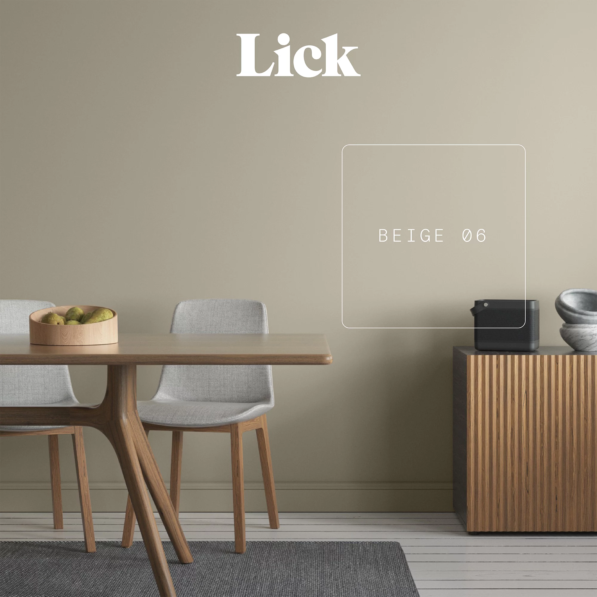 Lick Beige 06 Eggshell Emulsion Paint, 2.5L 5 Lick Beige 06 Eggshell Emulsion Paint, 2.5L - Image 5