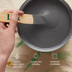 Lick Black 03 Matt Emulsion Paint, 2.5L -Trade Point lick black 03 matt emulsion paint 2 5l5060932640397 05i bq