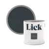 Lick Black 04 Matt Emulsion Paint, 2.5L