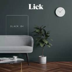 Lick Black 04 Matt Emulsion Paint, 2.5L -Trade Point lick black 04 matt emulsion paint 2 5l5060932640465 07i bq