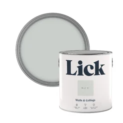 Lick Blue 01 Matt Emulsion Paint, 2.5L