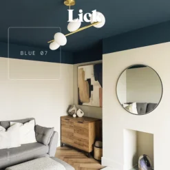 Lick Blue 07 Matt Emulsion Paint, 2.5L -Trade Point lick blue 07 matt emulsion paint 2 5l5060756110229 09i bq