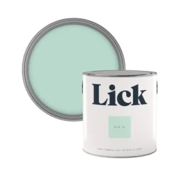 Lick Blue 13 Eggshell Emulsion Paint, 2.5L