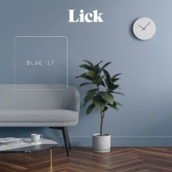 Lick Blue 17 Matt Emulsion Paint, 2.5L -Trade Point lick blue 17 matt emulsion paint 2 5l5060932640885 07i bq