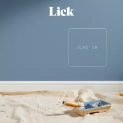 Lick Blue 18 Eggshell Emulsion Paint, 2.5L 10 Lick Blue 18 Eggshell Emulsion Paint, 2.5L -Trade Point lick blue 18 eggshell emulsion paint 2 5l5060932640946 06i bq