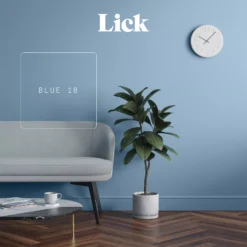 Lick Blue 18 Eggshell Emulsion Paint, 2.5L 11 Lick Blue 18 Eggshell Emulsion Paint, 2.5L -Trade Point lick blue 18 eggshell emulsion paint 2 5l5060932640946 07i bq