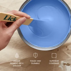 Lick Blue 19 Matt Emulsion Paint, 2.5L 13 Lick Blue 19 Matt Emulsion Paint, 2.5L -Trade Point lick blue 19 matt emulsion paint 2 5l5060932641028 05i bq
