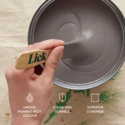 Lick Brown 03 Eggshell Emulsion Paint, 2.5L -Trade Point lick brown 03 eggshell emulsion paint 2 5l5060932641158 05i bq