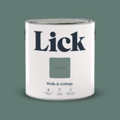 Lick Green 04 Matt Emulsion Paint, 2.5L 11 Lick Green 04 Matt Emulsion Paint, 2.5L -Trade Point lick green 04 matt emulsion paint 2 5l5060756110267 02c bq