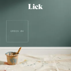 Lick Green 04 Matt Emulsion Paint, 2.5L 12 Lick Green 04 Matt Emulsion Paint, 2.5L -Trade Point lick green 04 matt emulsion paint 2 5l5060756110267 06i bq