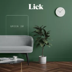 Lick Green 20 Matt Emulsion Paint, 2.5L 11 Lick Green 20 Matt Emulsion Paint, 2.5L -Trade Point lick green 20 matt emulsion paint 2 5l5060932641868 07i bq