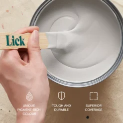 Lick Grey 03 Eggshell Emulsion Paint, 2.5L -Trade Point lick grey 03 eggshell emulsion paint 2 5l5060756112353 05i bq