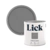 Lick Grey 15 Matt Emulsion Paint, 2.5L