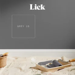 Lick Grey 15 Matt Emulsion Paint, 2.5L 10 Lick Grey 15 Matt Emulsion Paint, 2.5L -Trade Point lick grey 15 matt emulsion paint 2 5l5060932642070 06i bq