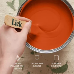 Lick Orange 01 Matt Emulsion Paint, 2.5L -Trade Point lick orange 01 matt emulsion paint 2 5l5060756110366 05i bq