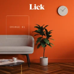 Lick Orange 01 Matt Emulsion Paint, 2.5L -Trade Point lick orange 01 matt emulsion paint 2 5l5060756110366 07i bq
