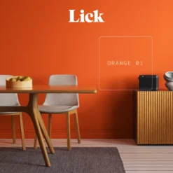 Lick Orange 01 Matt Emulsion Paint, 2.5L -Trade Point lick orange 01 matt emulsion paint 2 5l5060756110366 08i bq