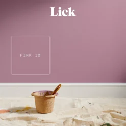 Lick Pink 10 Eggshell Emulsion Paint, 2.5L 10 Lick Pink 10 Eggshell Emulsion Paint, 2.5L -Trade Point lick pink 10 eggshell emulsion paint 2 5l5060932642551 06i bq