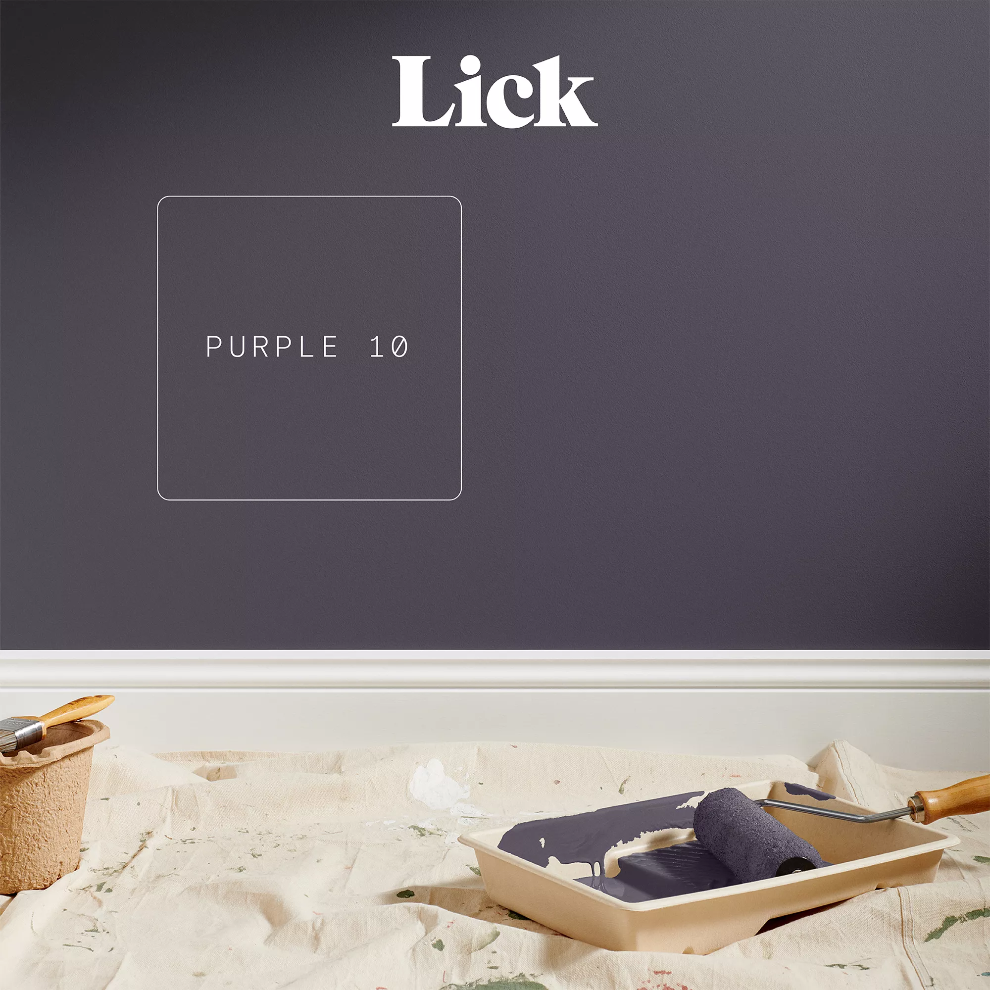 Lick Purple 10 Matt Emulsion Paint, 2.5L 3 Lick Purple 10 Matt Emulsion Paint, 2.5L - Image 3