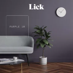 Lick Purple 10 Matt Emulsion Paint, 2.5L 11 Lick Purple 10 Matt Emulsion Paint, 2.5L -Trade Point lick purple 10 matt emulsion paint 2 5l5060932643121 07i bq