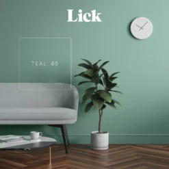 Lick Teal 05 Matt Emulsion Paint, 2.5L -Trade Point lick teal 05 matt emulsion paint 2 5l5060932643688 07i bq