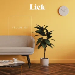 Lick Yellow 03 Matt Emulsion Paint, 2.5L 12 Lick Yellow 03 Matt Emulsion Paint, 2.5L -Trade Point lick yellow 03 matt emulsion paint 2 5l5060756115262 08i bq