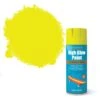 Rust-Oleum High Glow Yellow Matt Fluorescent Effect Multi-surface Spray Paint, 400ml