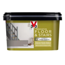 Trade Point -Trade Point v33 high performance taupe satinwood floor stair paint 2l3153895181600 08c bq