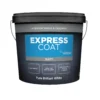 Valspar Express Coat Pure Brilliant White Matt Emulsion Paint, 10L