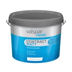 Trade Point -Trade Point valspar trade contract pure brilliant white matt emulsion paint 10l5055018165536 02c bq