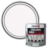 Zinsser Ceiling Pro White Plasterboard Matt Cover-up Paint, 2.5L